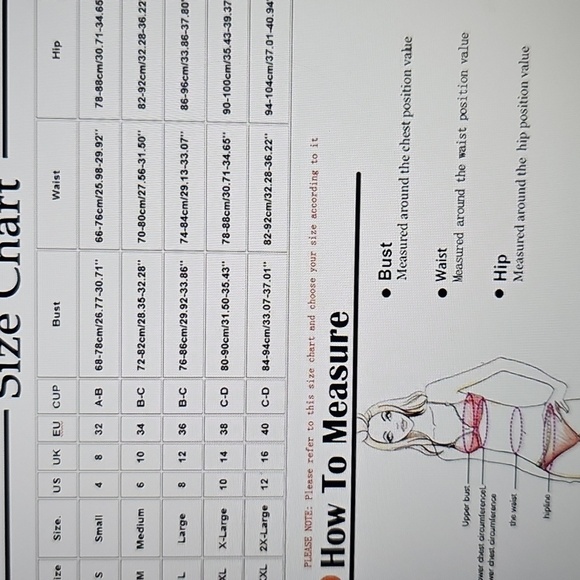 NWT Hesxuno Yellow and Blue Floral Women's Tummy Control Bikini Set 2X - Picture 5 of 8